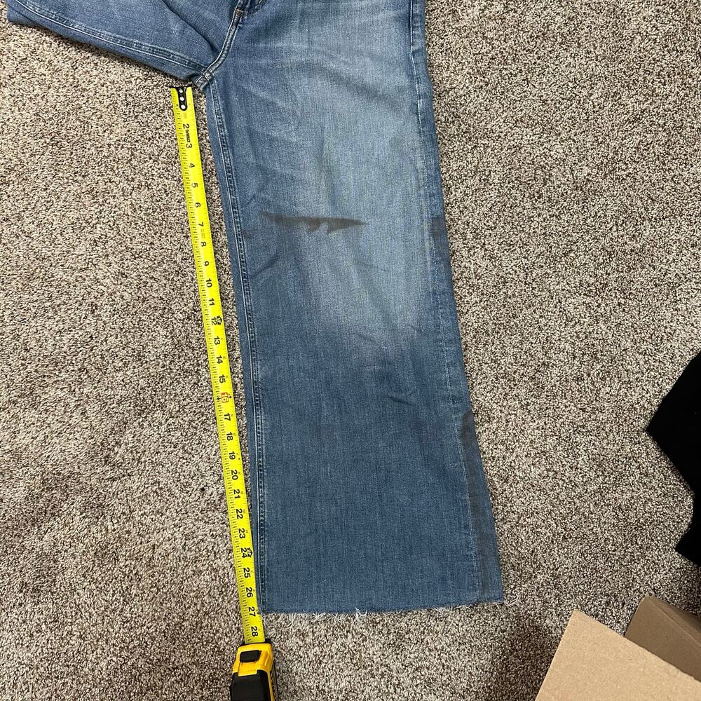 CITIZENS OF HUMANITY Women's Lyra Wide Leg Crop Size 28 In Abliss - Picture 10 of 11